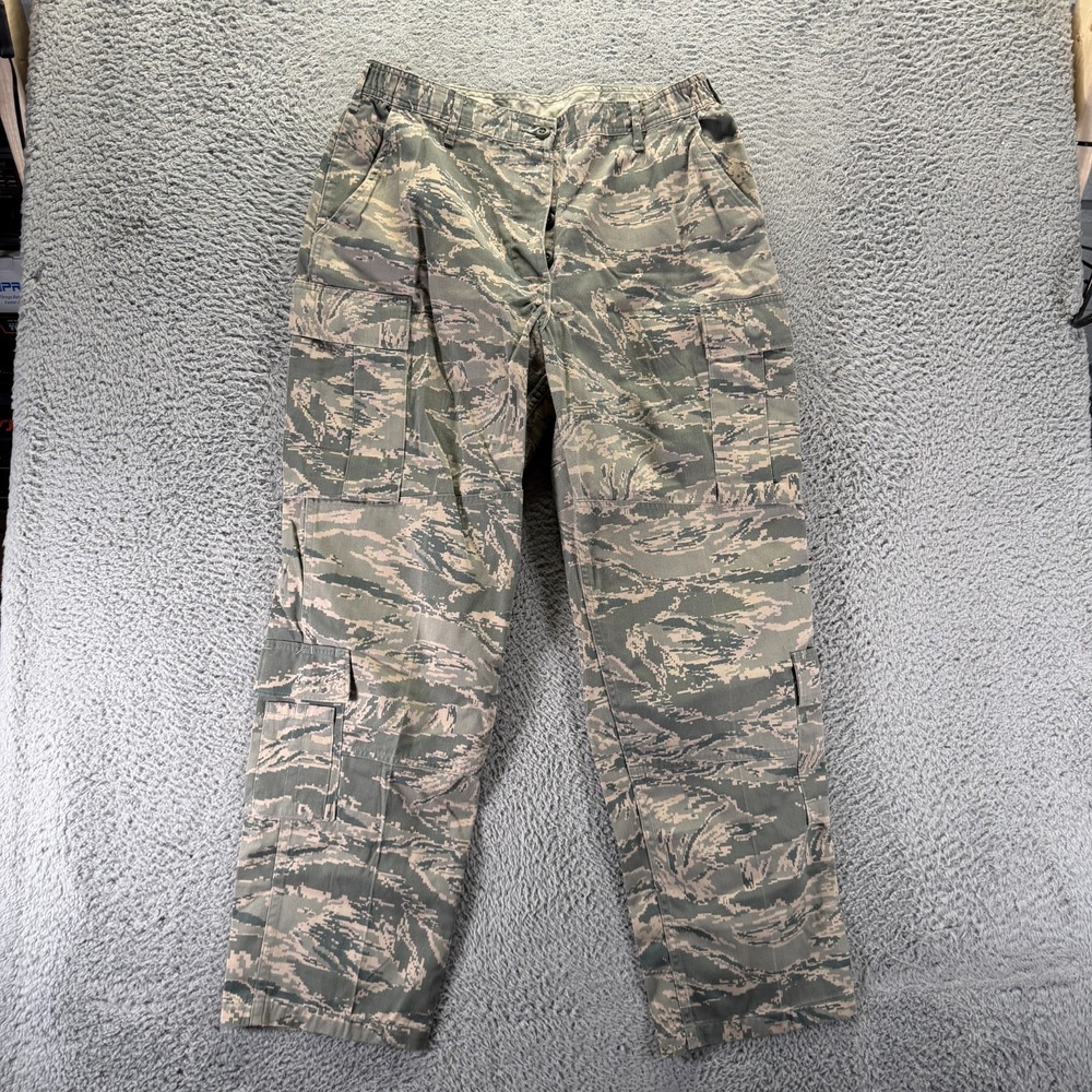 US Army Pant Womens 18(32x32) Green Camouflage Cargo Straight Combat Uniform